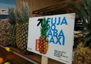 Prefeitura inova com campanha de marketing em supermercado