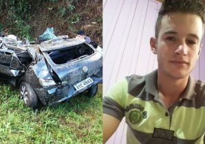Jovem de 21 anos morre em acidente na PR 151 em Palmeira