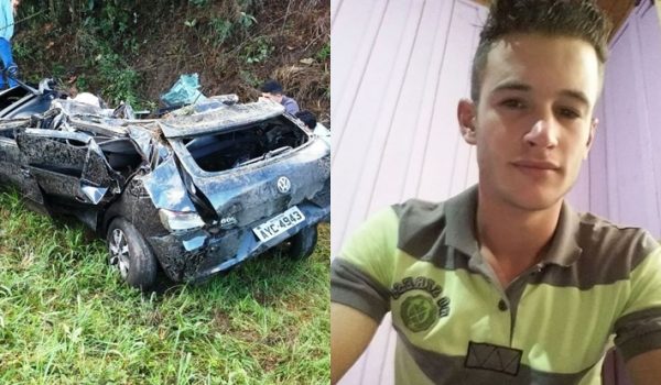 Jovem de 21 anos morre em acidente na PR 151 em Palmeira