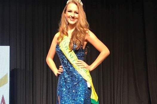 Modelo palmeirense recebe o titulo de Miss Teen Brasil