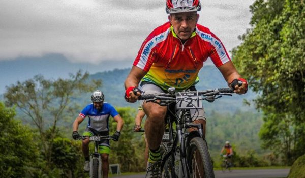 Palmeirense participou do Desafio Morretes de Ciclismo de Estrada e Mountain Bike