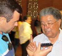 Durante a conversa com Elder Scolimoski, o padre Geraldo se recordou da época em que trabalhou na Rádio Ipiranga de Palmeira, sendo o primeiro diretor da emissora. 