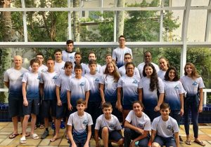 Atletas Palmeirenses participam da primeira prova de natação do ano