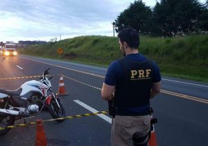 Motociclista morre após acidente na BR 277 em Palmeira