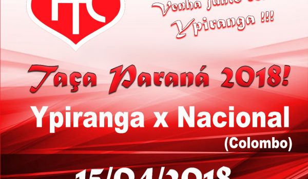 Ypiranga estreia na Taça Paraná jogando em casa