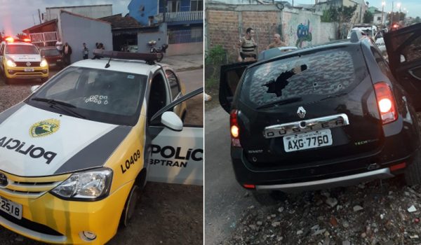 Policial palmeirense é baleado por assaltantes em Curitiba