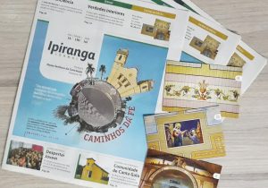 Jornal Ipiranga traz como destaque as distâncias das 48 comunidades da Paróquia