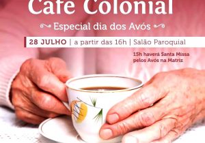 Mais de 30 itens estarão no café colonial especial dos avós