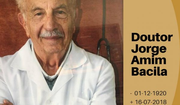 Faleceu aos 97 anos o DR. Jorge Amim Bacila