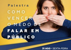 Palestra sobre oratória acontece nesta sexta-feira (31)