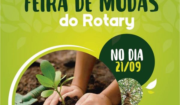 Rotay Clube de Palmeira promove feira de mudas neste fim de semana