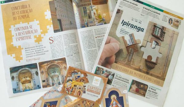 Jornal Ipiranga com os últimos cartões colecionáveis já está circulando