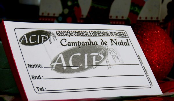 Aproximadamente 50 mil cupons da Campanha de Natal da ACIP já foram entregues