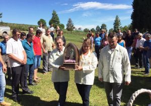 Imagem peregrina chega a comunidade de Monte Alegre