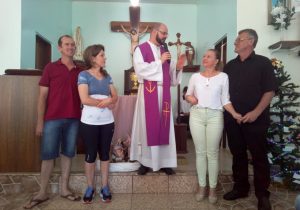 Em missa de Ação de Graças, Pastoral Familiar troca coordenação