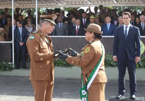 O novo comandante-geral da Polícia Militar do Paraná assume compromisso da valorização dos profissionais