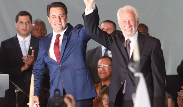 Ratinho Júnior tomou posse como Governador do Estado do Paraná