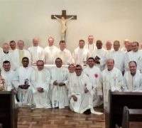 Os Padres estiveram reunidos na Arquidiocese de Curitiba.