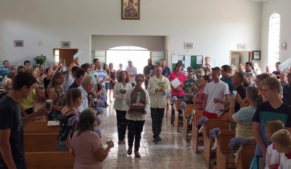 Comunidade de São Pedro recebe a imagem peregrina