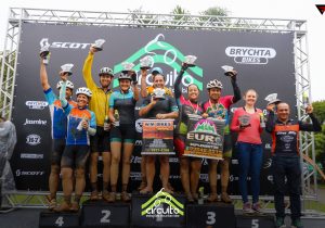 Ciclistas palmeirenses participam do Circuito Estações de MTB 2019 em Tijucas do Sul