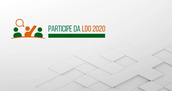 População pode participar das oficinas públicas de trabalho da LDO 2020