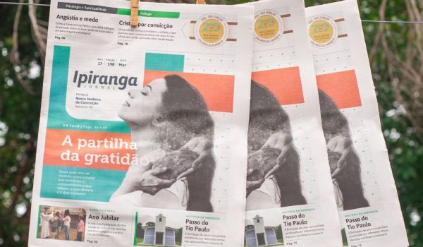 Dízimo como ‘partilha da gratidão’ é o destaque do Jornal Ipiranga de março