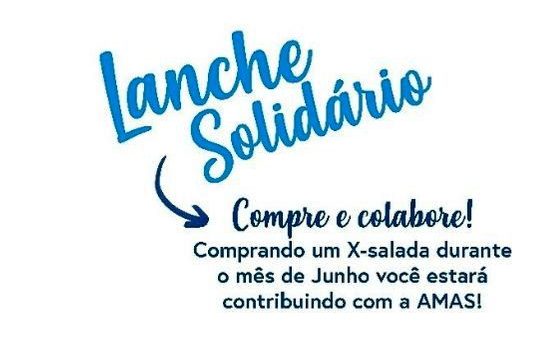 AMAS será beneficiada com o lanche solidário Franco