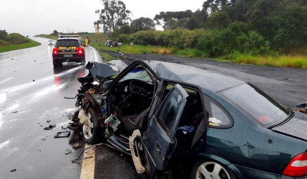 Uma pessoa morre em acidente que envolveu quatro veículos em Palmeira