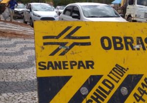 Serviços da Sanepar deixará cidade sem água no domingo (26)