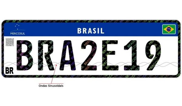 Placas Modelo Mercosul são adiadas para 2020