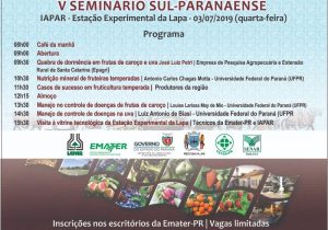 Secretaria de Agricultura convida fruticultores para seminário