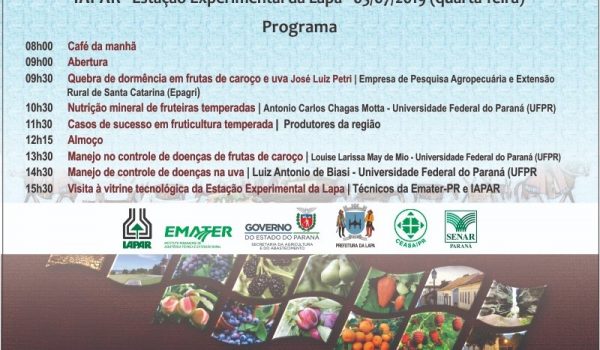 Secretaria de Agricultura convida fruticultores para seminário