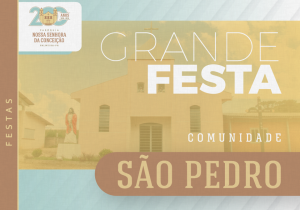 Comunidade de São Pedro celebra padroeiros neste domingo (07)