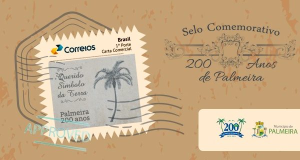 Prefeitura e Correios lançam selo postal em comemoração aos 200 anos