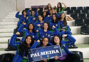 Handebol feminino de Palmeira participa da fase regional dos Jogos da juventude do Paraná  