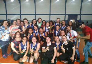 Palmeira é Campeã regional de handebol feminino dos Jogos da Juventude