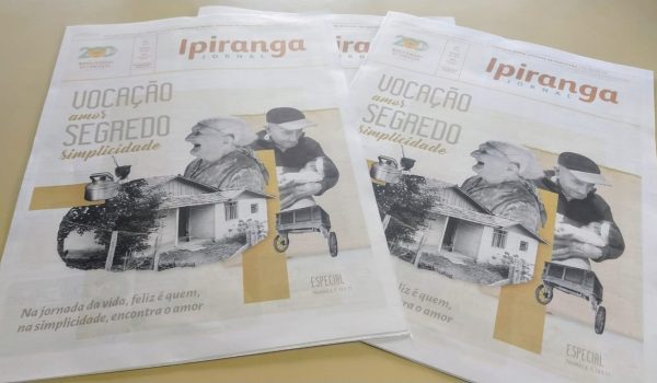 Jornal Ipiranga de agosto convida leitor a repensar sobre o sentido de vocação