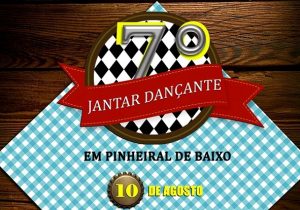 Pinheiral de Baixo promove 7º jantar dançante neste sábado (10)