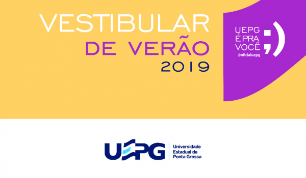 UEPG divulga datas do Vestibular de Verão 2019
