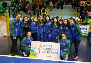 Atletas de Palmeira participam da abertura oficial do JEPS em Foz do Iguaçu