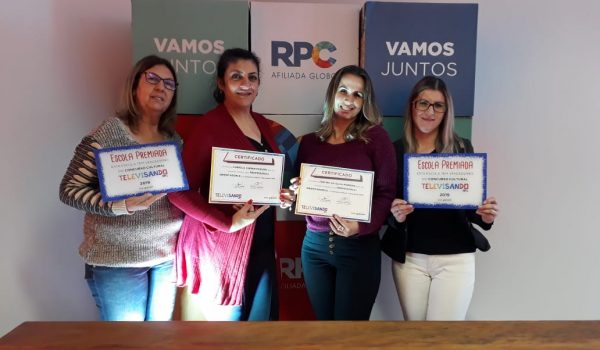 Escolas de Palmeira são premiadas no Televisando 2019