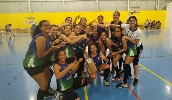 Handebol feminino de Palmeira conquista 6º lugar no Campeonato Paranaense sub 14