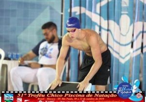 Luigi conquista duas medalhas de ouro no Troféu Chico Piscina em São Paulo