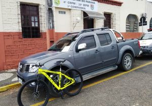 Camionete e bicicleta são recuperadas em Palmeira