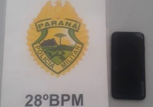 Polícia Militar recupera na Vila Rural celular furtado