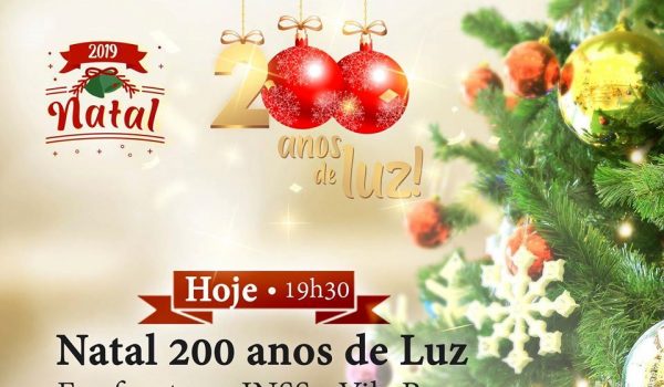Natal 200 Anos de Luz acontece na Vila Rosa nesta quarta-feira (18)
