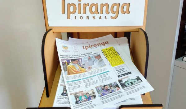 Jornal Ipiranga de janeiro destaca ações de 2019 nas Paróquias de Palmeira e Porto Amazonas