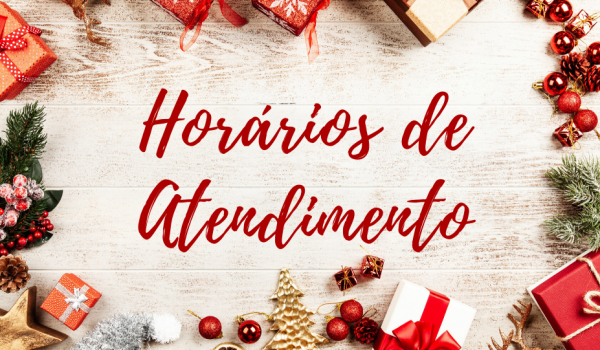 Saiba quais serão os horários de atendimento na semana do Natal