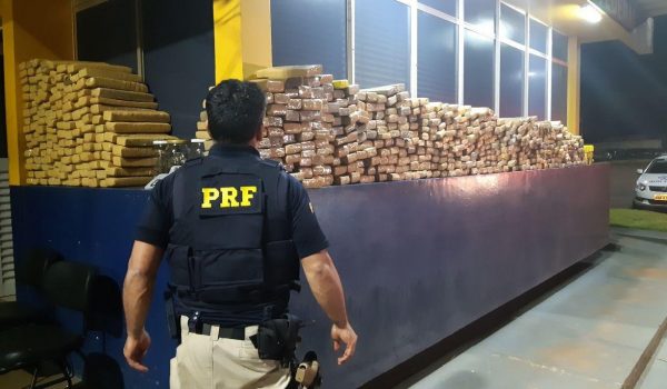 PRF apreende 63 toneladas de drogas no Paraná em 2019 e bate recorde histórico