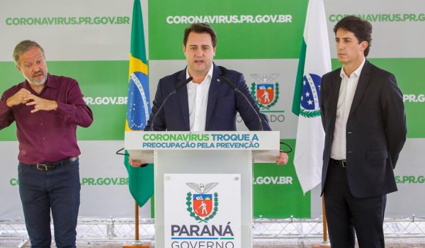 Governador do Paraná anuncia medidas para ajudar famílias de baixa renda com os impactos do covid-19